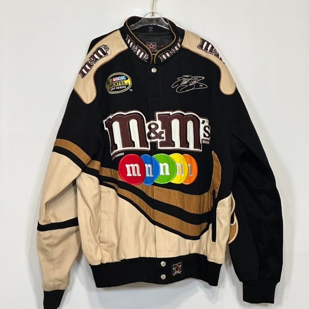 Vintage Mm Nascar Racing Jacket
